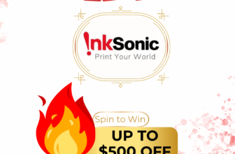 Inksonic Discount Code Spin to Win Up to $500 Off