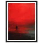Quipham Promo Code 20% Off Scarlet Shadow Art Print
