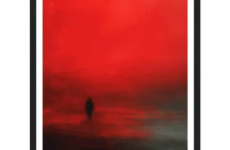 Quipham Promo Code 20% Off Scarlet Shadow Art Print