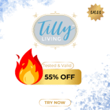 55% Off Promo code Tilly Living Teak Wood Set