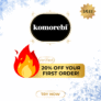 WELCOME OFFER! 20% OFF Komorebi Promo Code + FREE Ship!