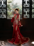 Yandan Hanfu Promo Code 20% Off Bridal Red Cheongsam