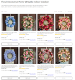 Totally Glam Decor Discount Code 10% Off Floral Wreaths