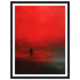 Quipham Promo Code 20% Off Scarlet Shadow Art Print