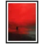 Quipham Promo Code 20% Off Scarlet Shadow Art Print